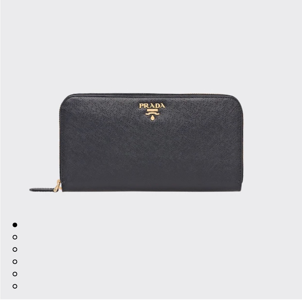 AUTHENTIC PRADA ZIPPER WALLET